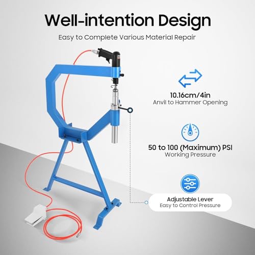 Pneumatic Planishing Hammer with Foot Pedal K486