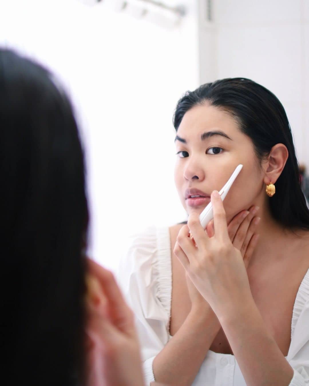 Lighted Facial Exfoliator with 6 Replacement Heads P414509