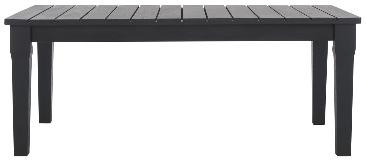 Black Solid Wood Coffee Table T519