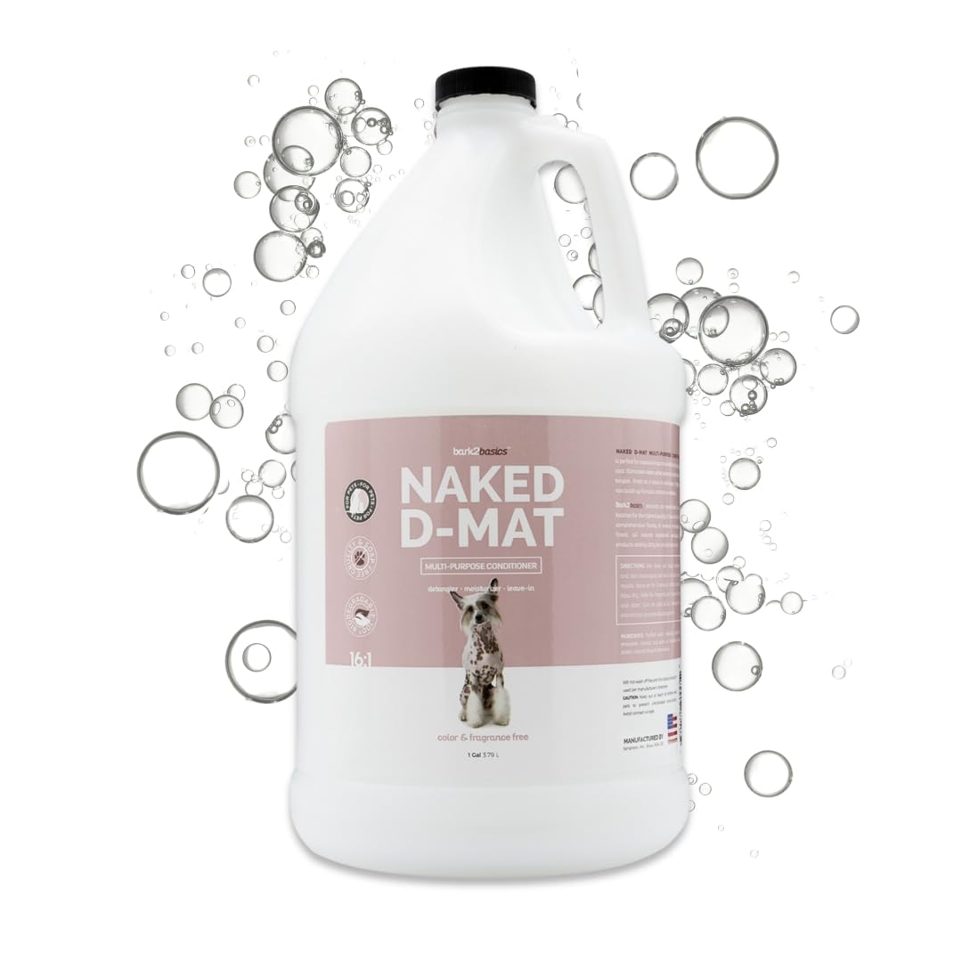 Unscented Dog Conditioner and Detangler, 1 Gallon M967