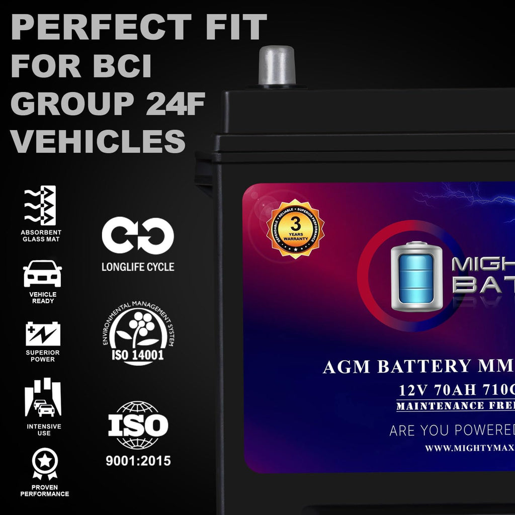 12V 70Ah AGM Replacement Battery N99006