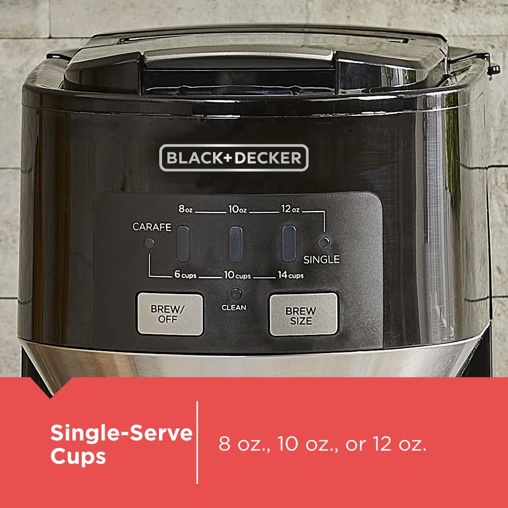 Single-Serve & Carafe Coffee Maker I481