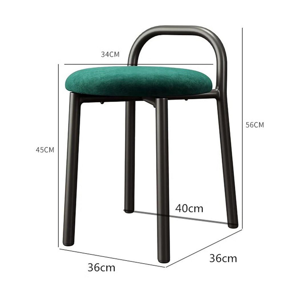 Grey 22in Stacking Metal Bar Stools R880673