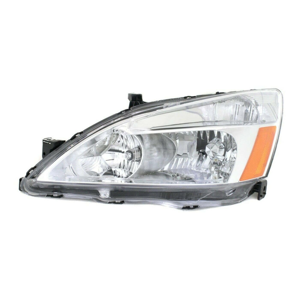 Headlight Set Left Right Clear Lens V9016