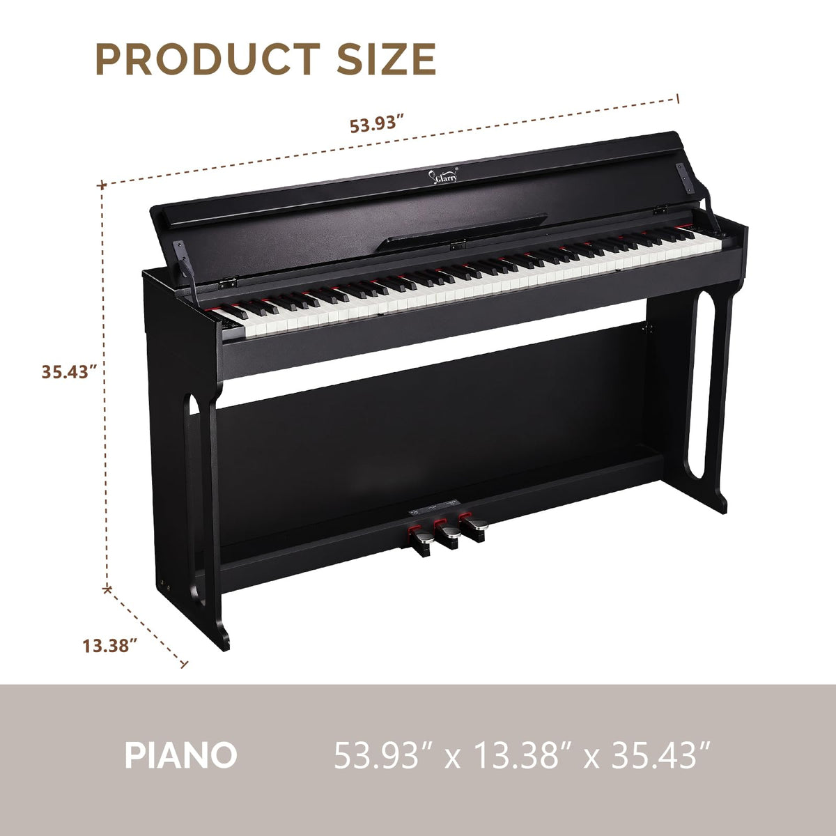88 Key Weighted Digital Piano Q69965