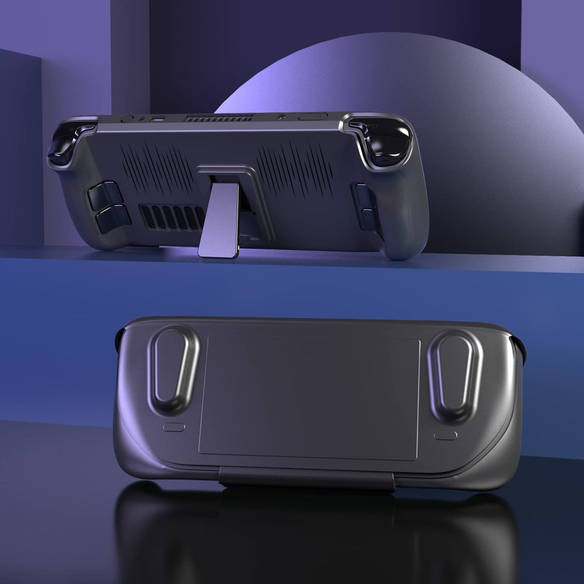 Ultra Slim TPU Protective Case with Front Cover for Steam Deck/OLED V604