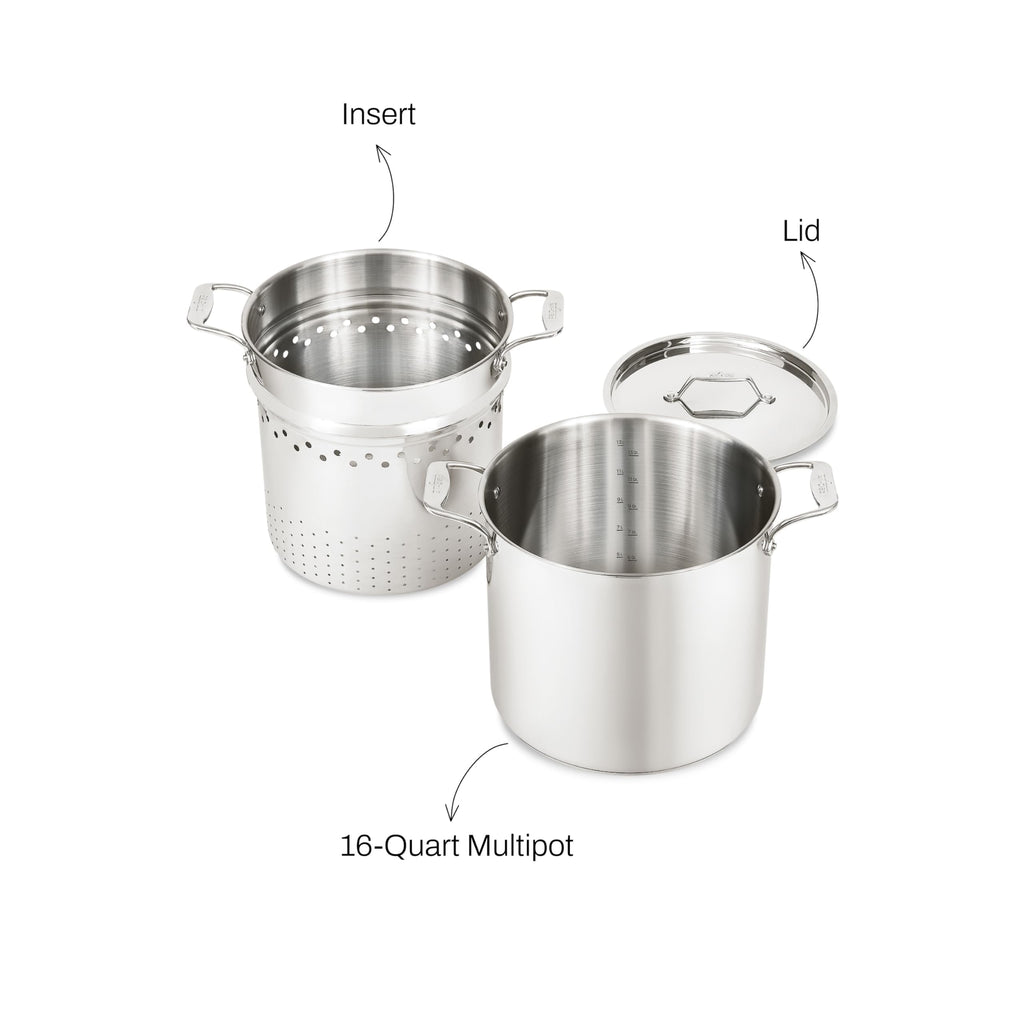 16 Qt Multipot with Strainer Insert & Lid O99647