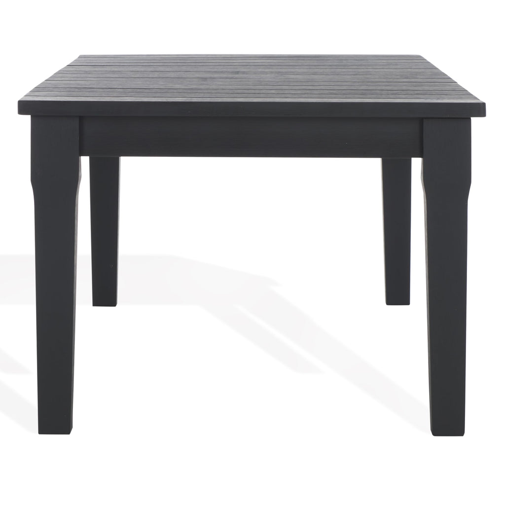 Black Solid Wood Coffee Table T519