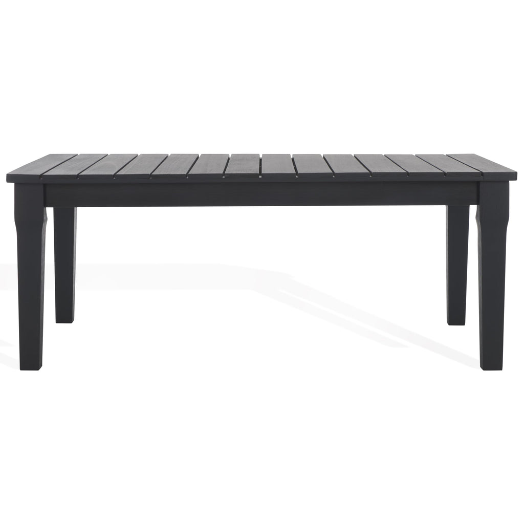 Black Solid Wood Coffee Table T519