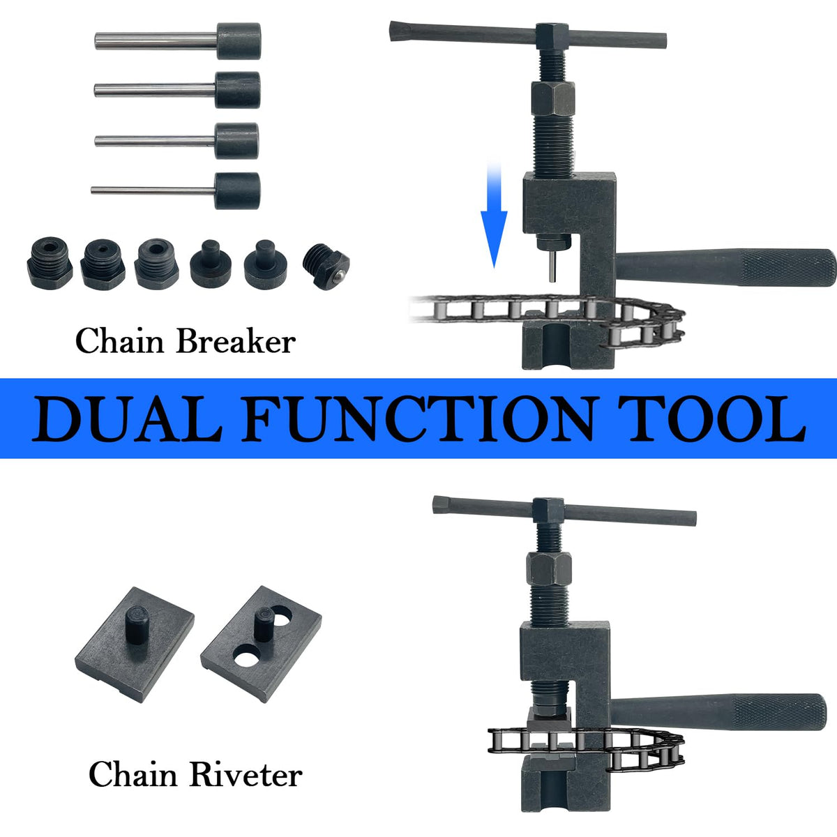 16-Piece Motorcycle Chain Breaker Set U967