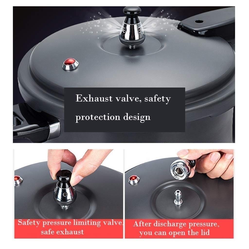 Black 3L Stainless Steel Pressure Cooker N493904