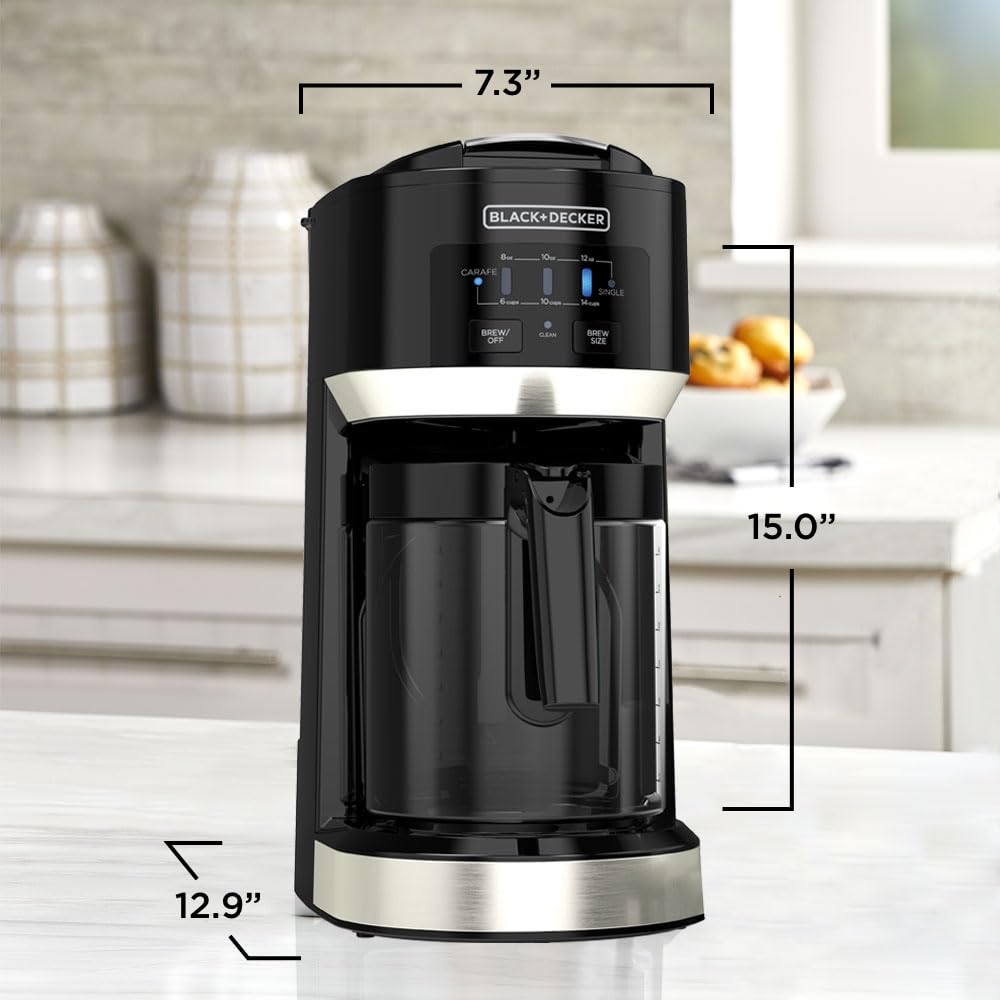 Single-Serve & Carafe Coffee Maker I481