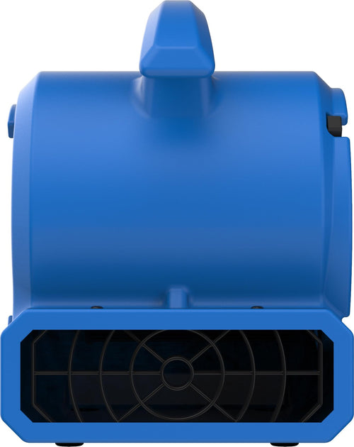 1/8 HP Air Mover Floor Fan, 2 Speeds, Blue Y509846