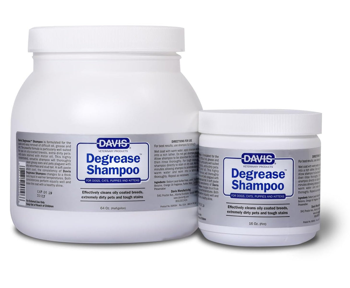 Dog Cat Puppy Kitten DeGreaser Shampoo or Paste 16 oz U4169