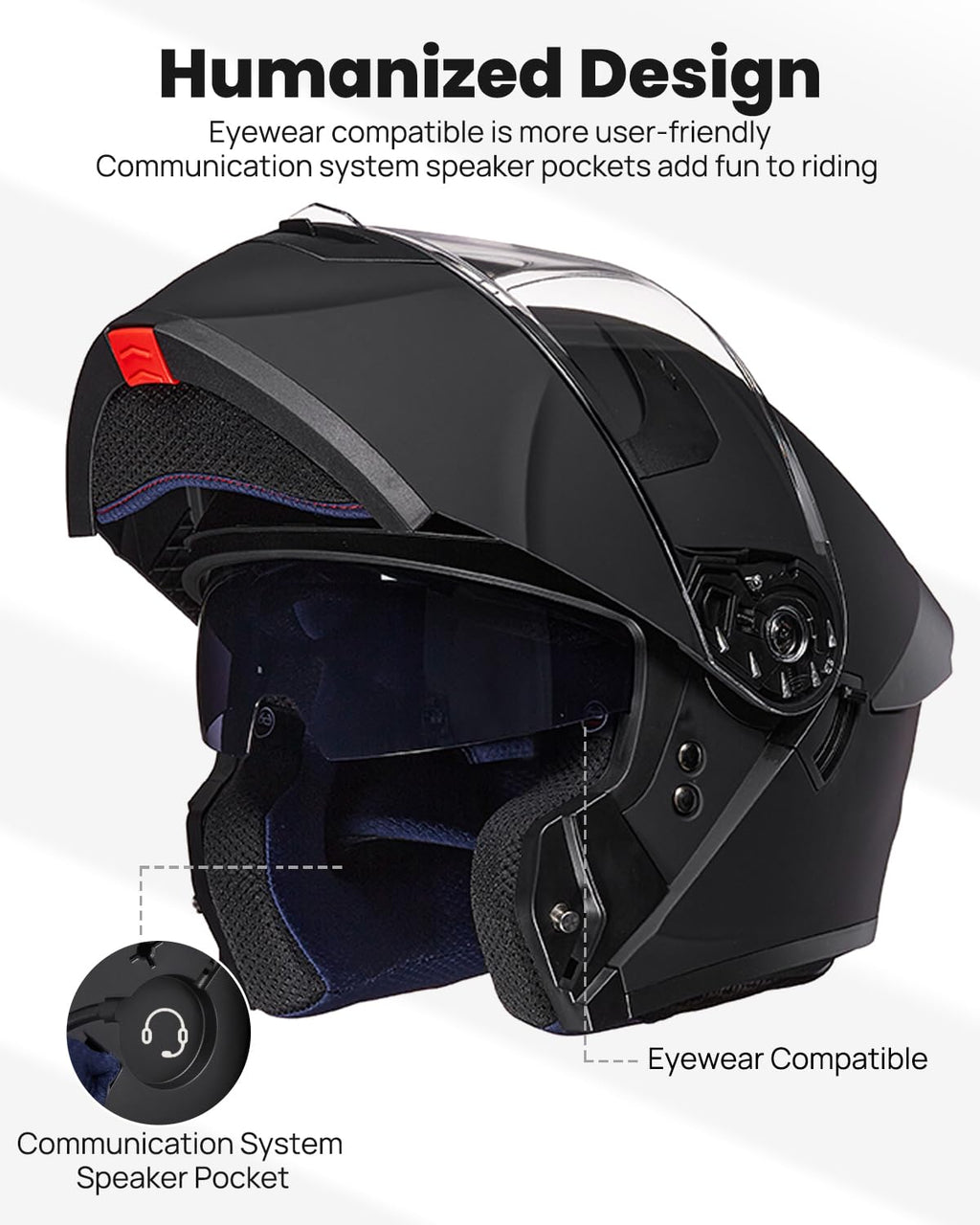 Modular Full Face Motorcycle Helmet R883