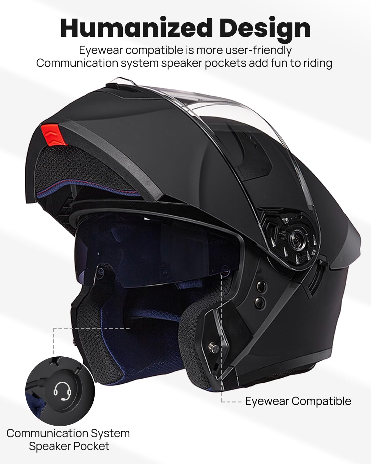Modular Full Face Motorcycle Helmet R883
