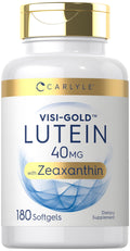 Lutein and Zeaxanthin 40mg 180 Softgels I49239