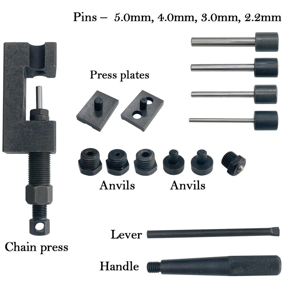 16-Piece Motorcycle Chain Breaker Set U967