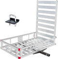 Aluminum Hitch Mount Wheelchair Carrier with 47" Ramp Q229