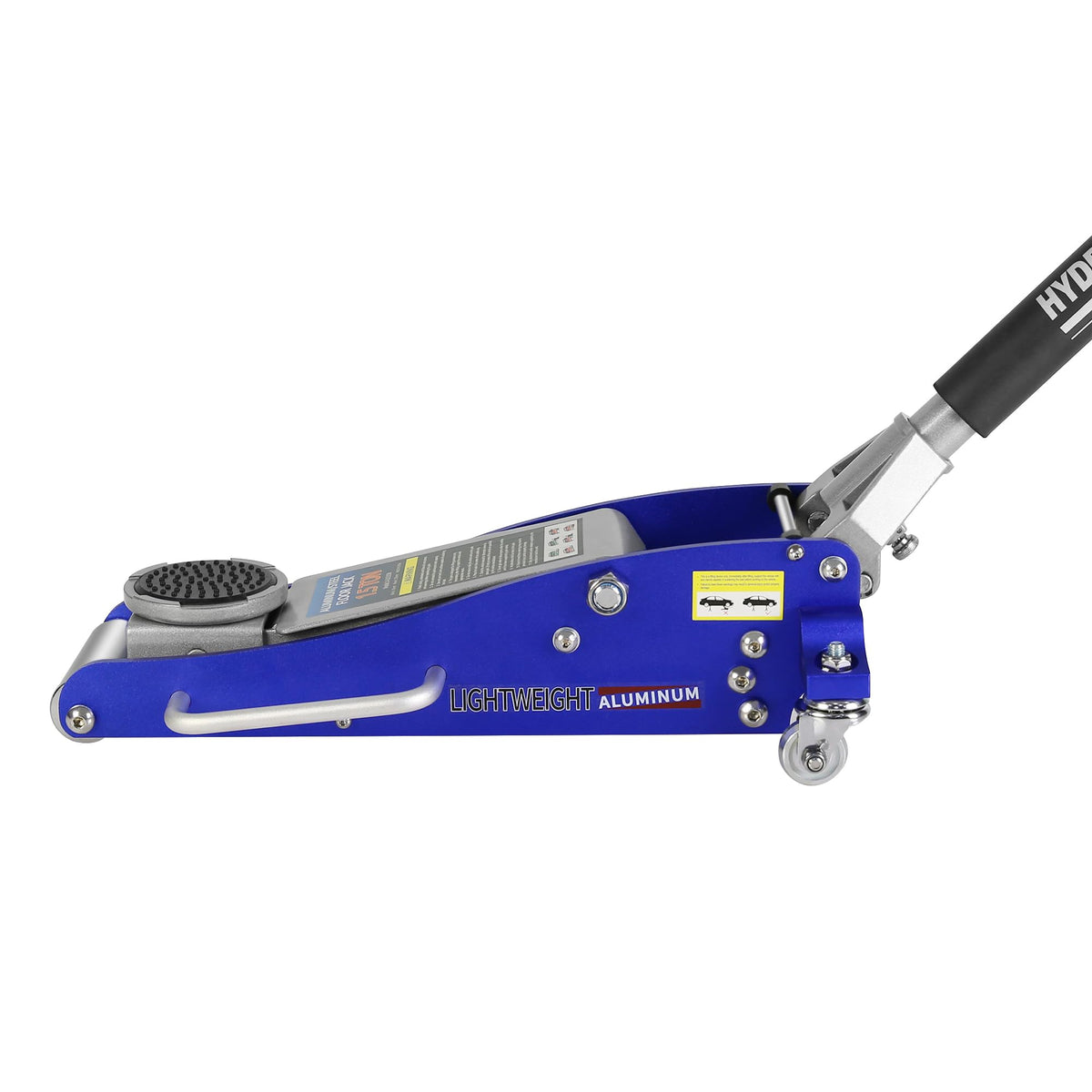 Heavy Duty Hydraulic Low Profile Aluminum Steel Floor Jack 1.5 Ton Blue C1386