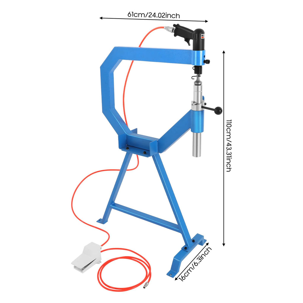 Pneumatic Planishing Hammer with 3 Anvils E2449
