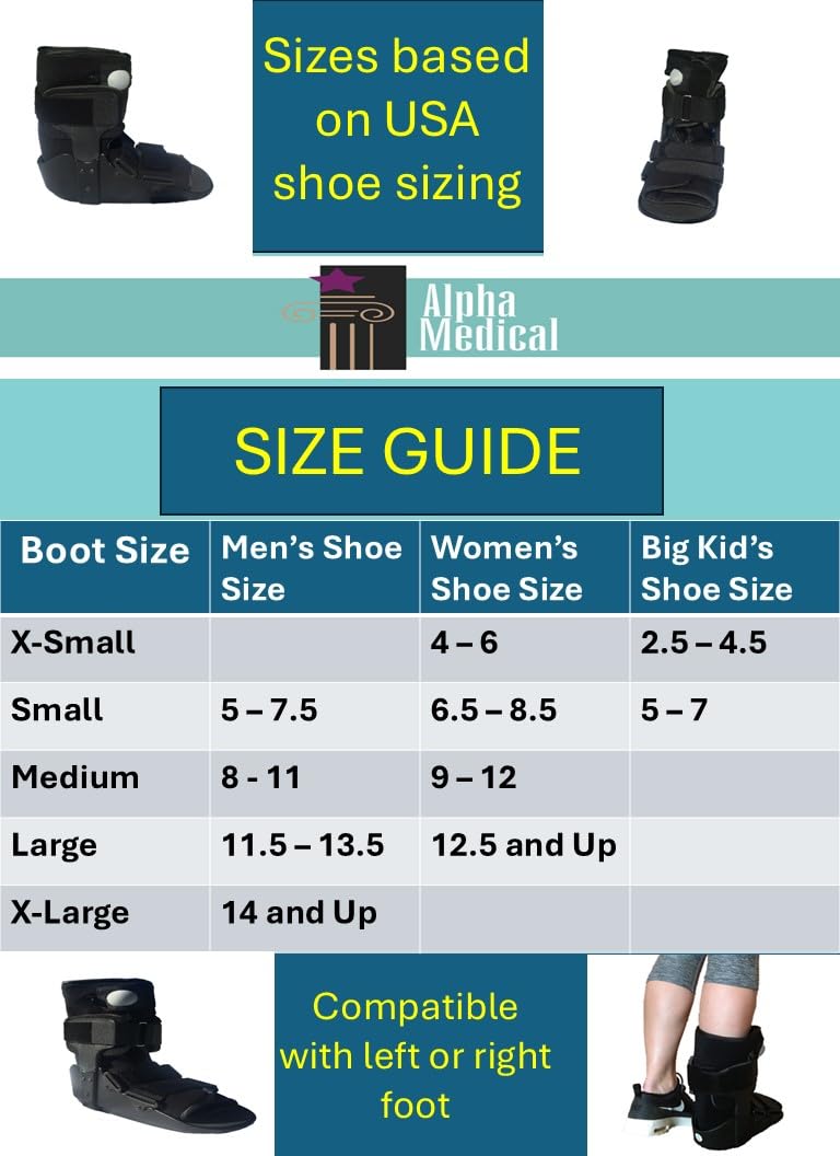 Mid-Calf Air Walker Boot Q9307