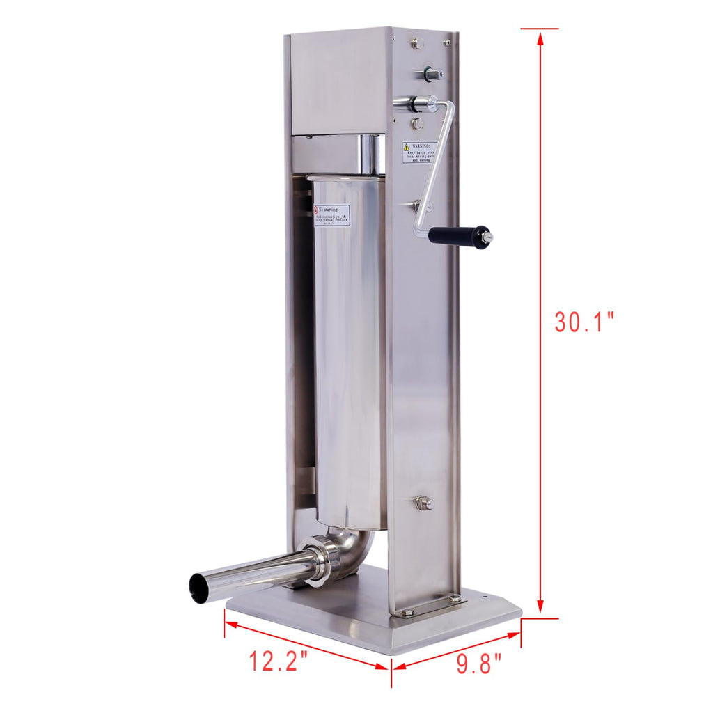Stainless Steel Vertical Sausage Stuffer 15LB U535