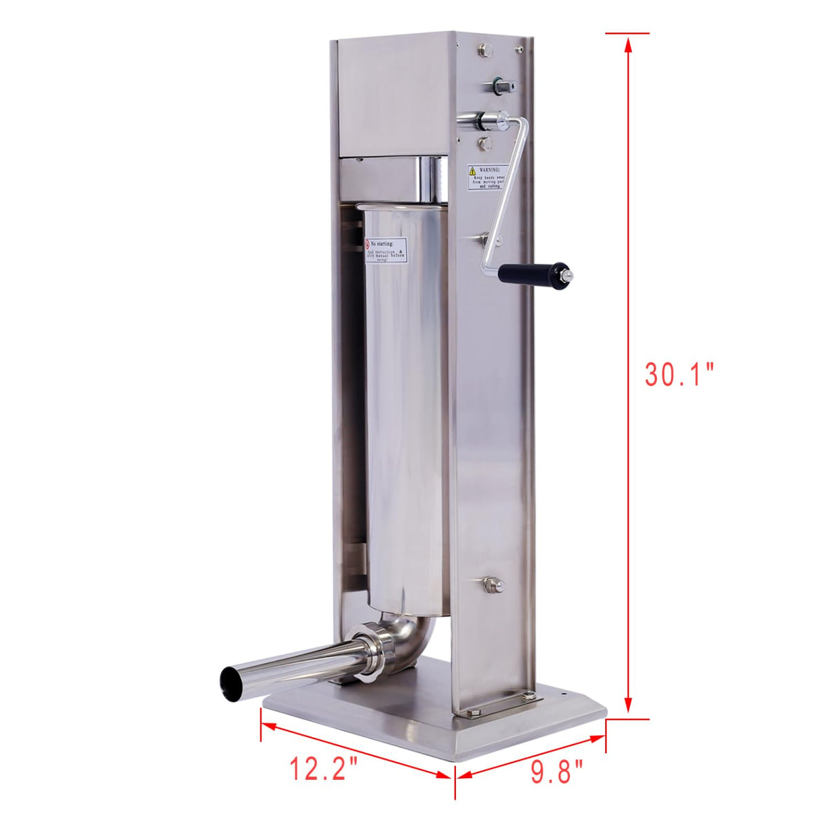 Stainless Steel Vertical Sausage Stuffer 15LB U535