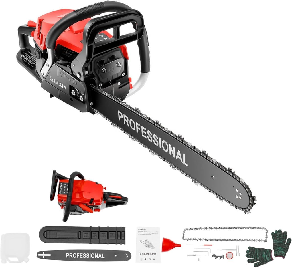 20 Inch 58cc Gas Chainsaw R7221