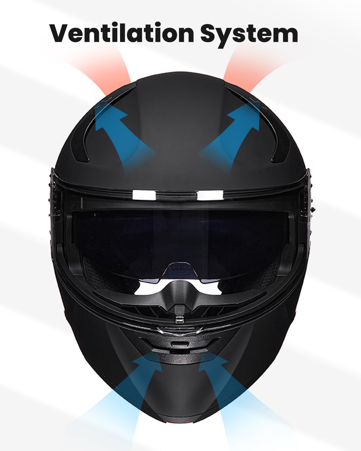 Modular Full Face Motorcycle Helmet R883