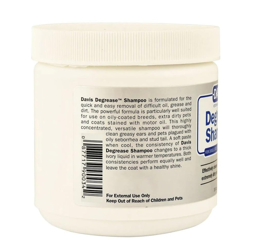 Dog Cat Puppy Kitten DeGreaser Shampoo or Paste 16 oz U4169