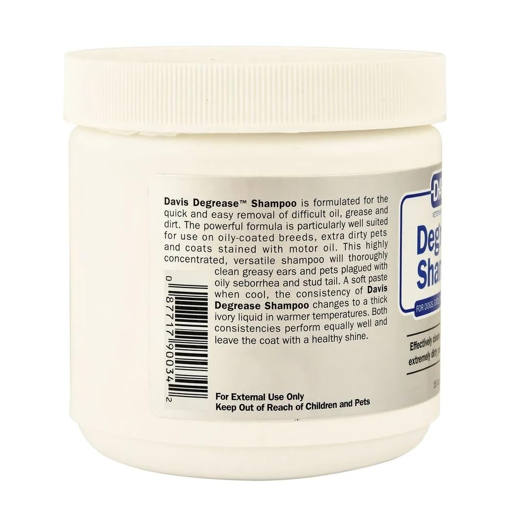 Dog Cat Puppy Kitten DeGreaser Shampoo or Paste 16 oz U4169
