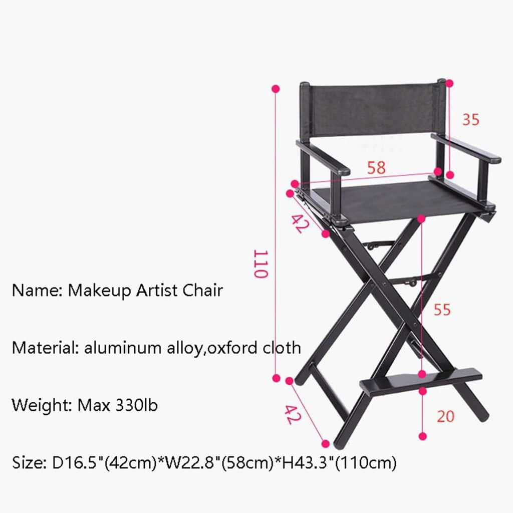 Aluminum Folding High Back Chair with Footrest O482