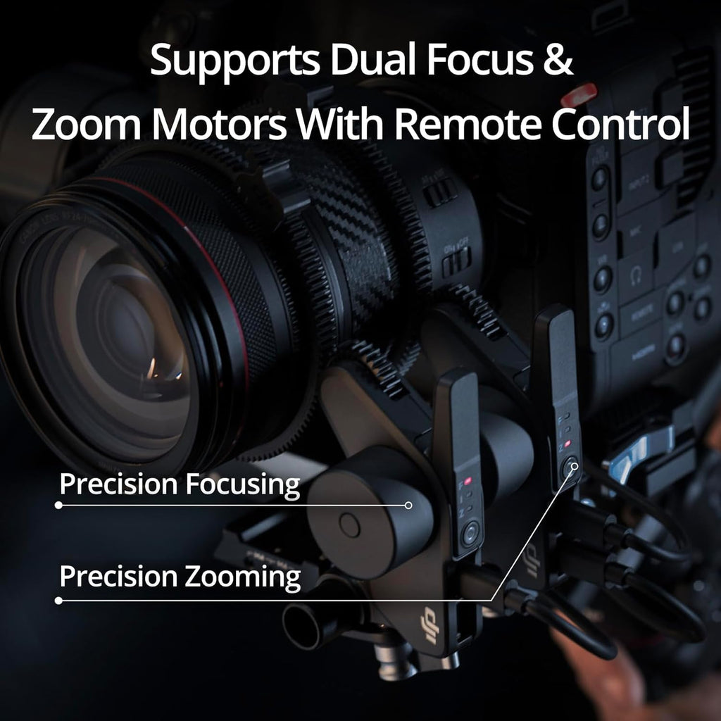 3-Axis Gimbal Stabilizer with Image Transmitter, Focus Pro Motor, Shotgun Microphone D24773