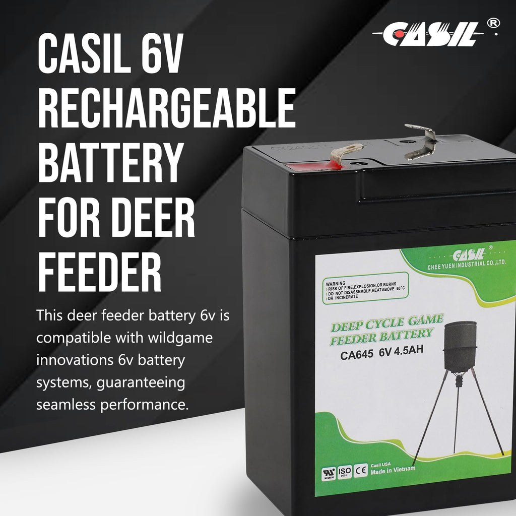 6V 4.5ah Rechargeable Battery E5327