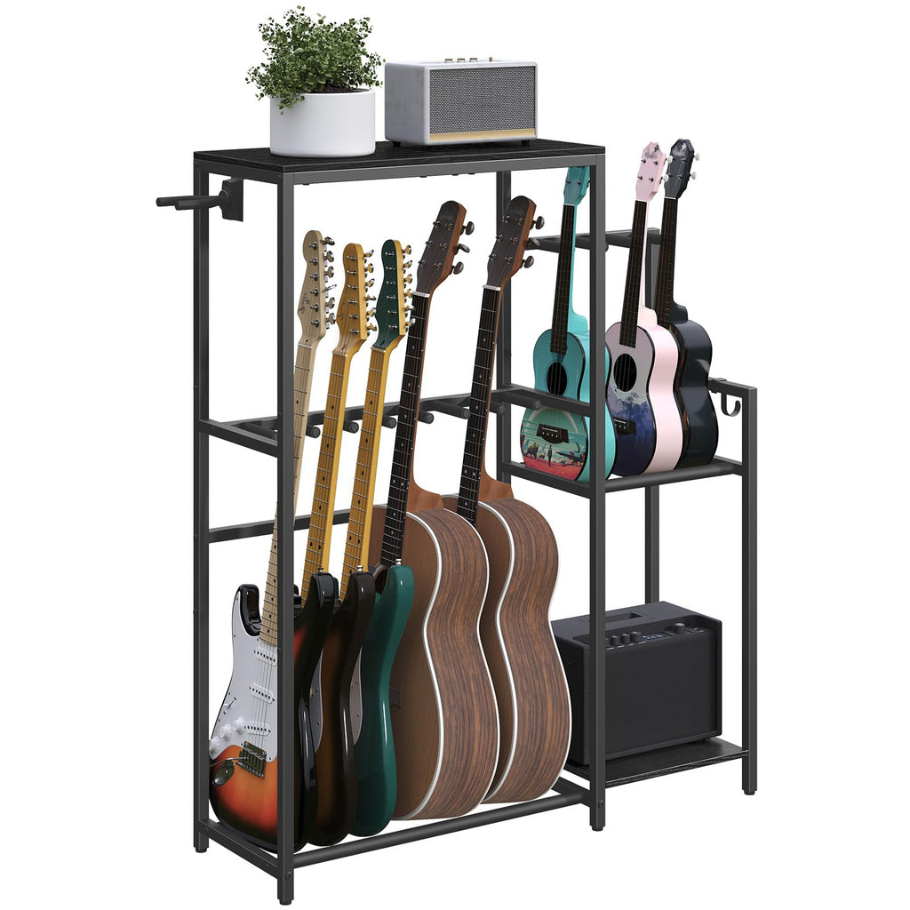 Guitar Stand, Multi-Guitar Rack, AMP Stand, Record Rack M752270