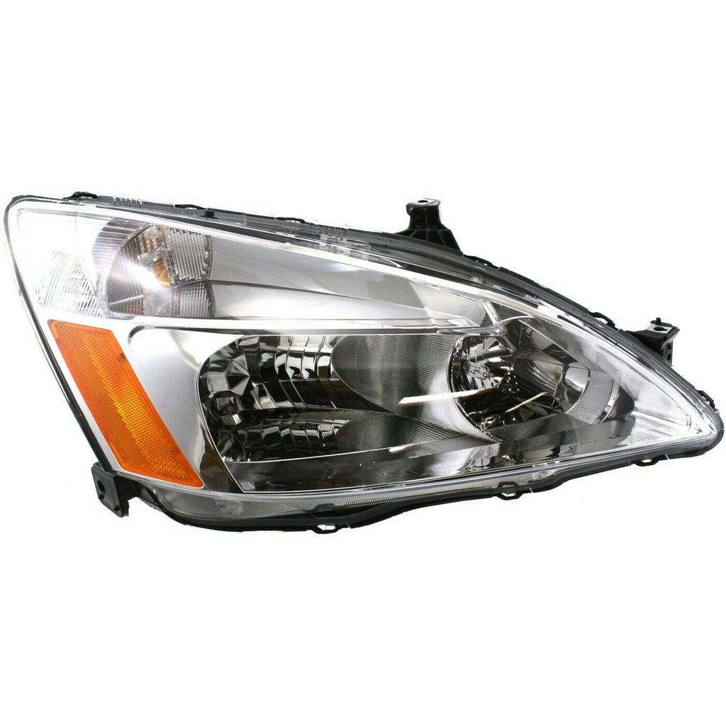 Headlight Set Left Right Clear Lens V9016