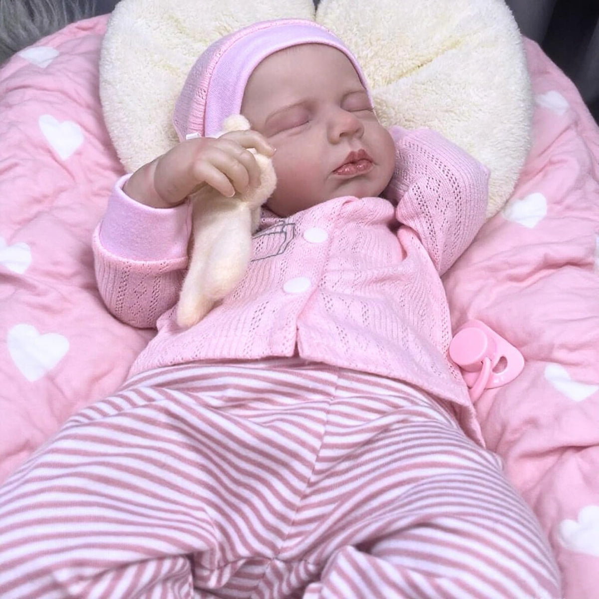 20 inch Soft Vinyl and Cloth Body Reborn Baby Dolls P947