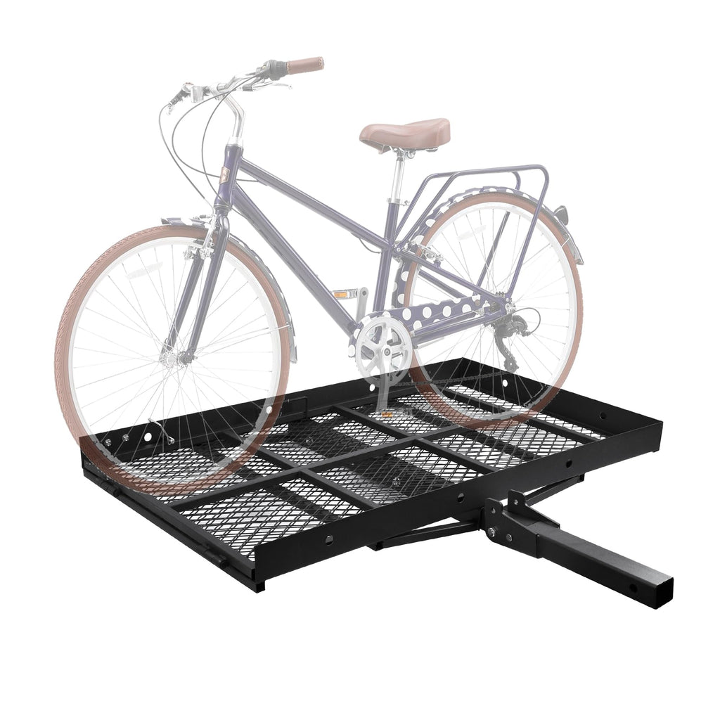 Folding Wheelchair Scooter Carrier Rack 250KG Ramp Hitch Mount R7287