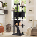 Dark Grey Multi-Level Cat Tree with Scratching Post Q3220