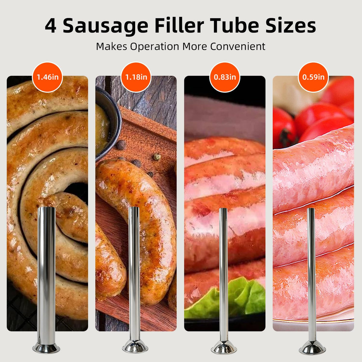 11LBS/5L Vertical Sausage Stuffer L1303