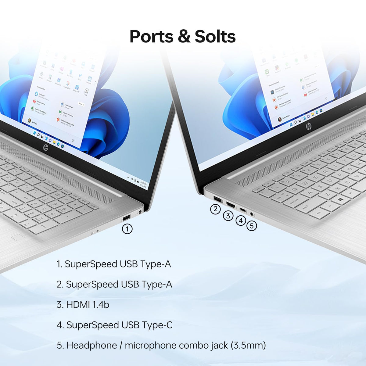 17.3" HD+ Touchscreen Laptop, Intel Core i7, 16GB RAM, 512GB SSD, Silver I738