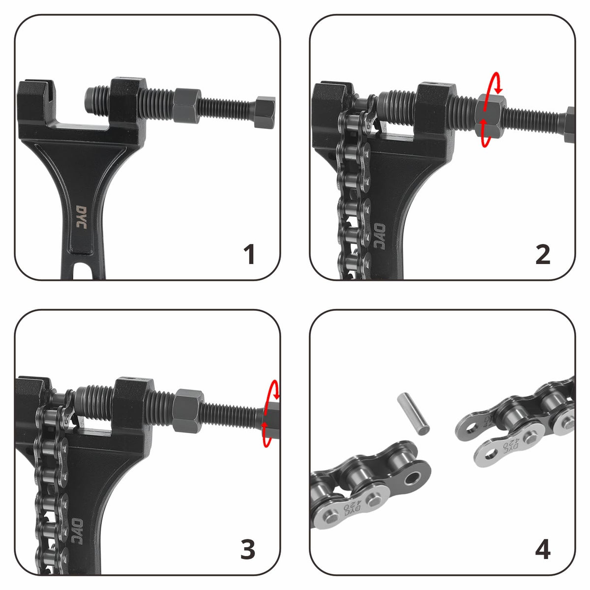 Chain Breaker Tool with 2 Replaceable Cutting Pins X247037