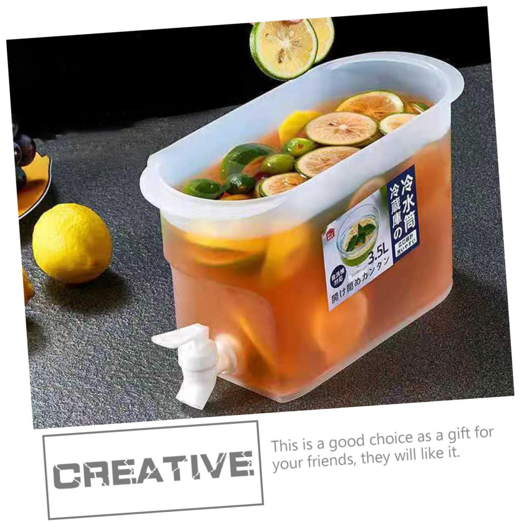 Fridge Water Jug 3.5l PP Drink Dispenser with Faucet G70441