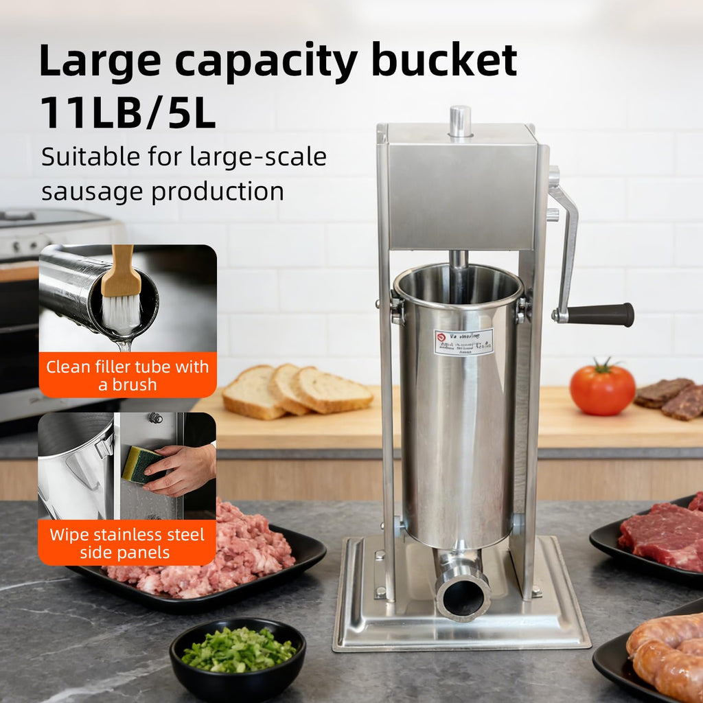 11LBS/5L Vertical Sausage Stuffer L1303