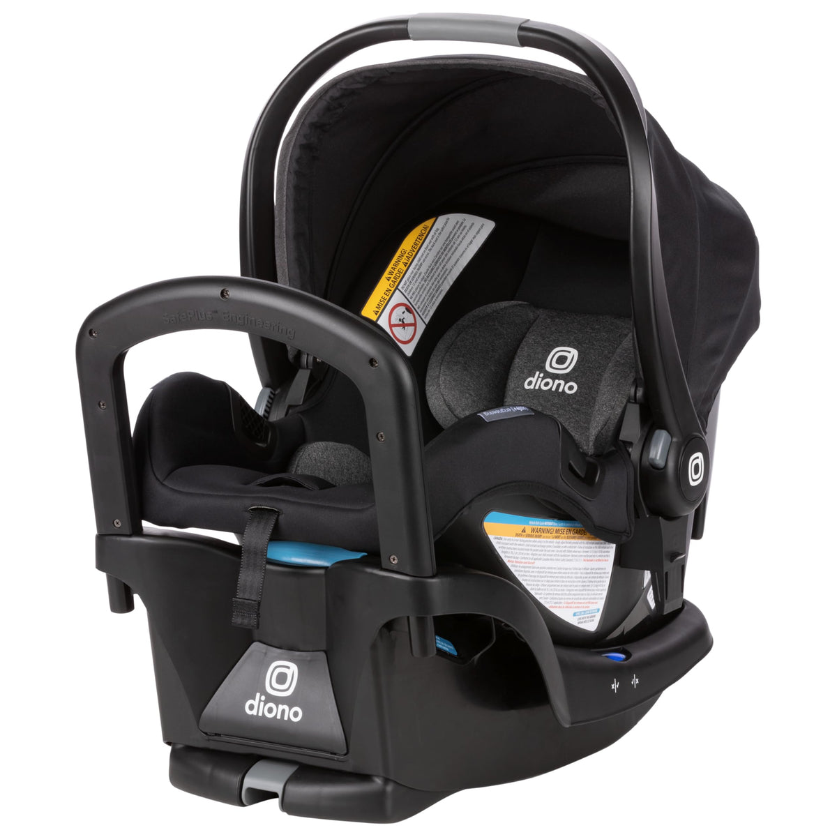 Infant Car Seat and Base, Rear-Facing 4-30lbs, Black T632