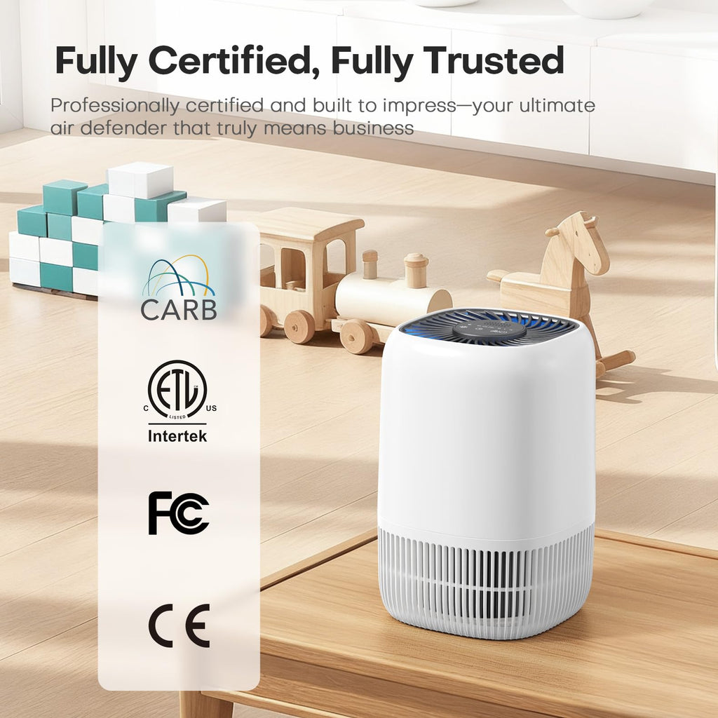 White High Efficiency Filter Air Purifier O42158