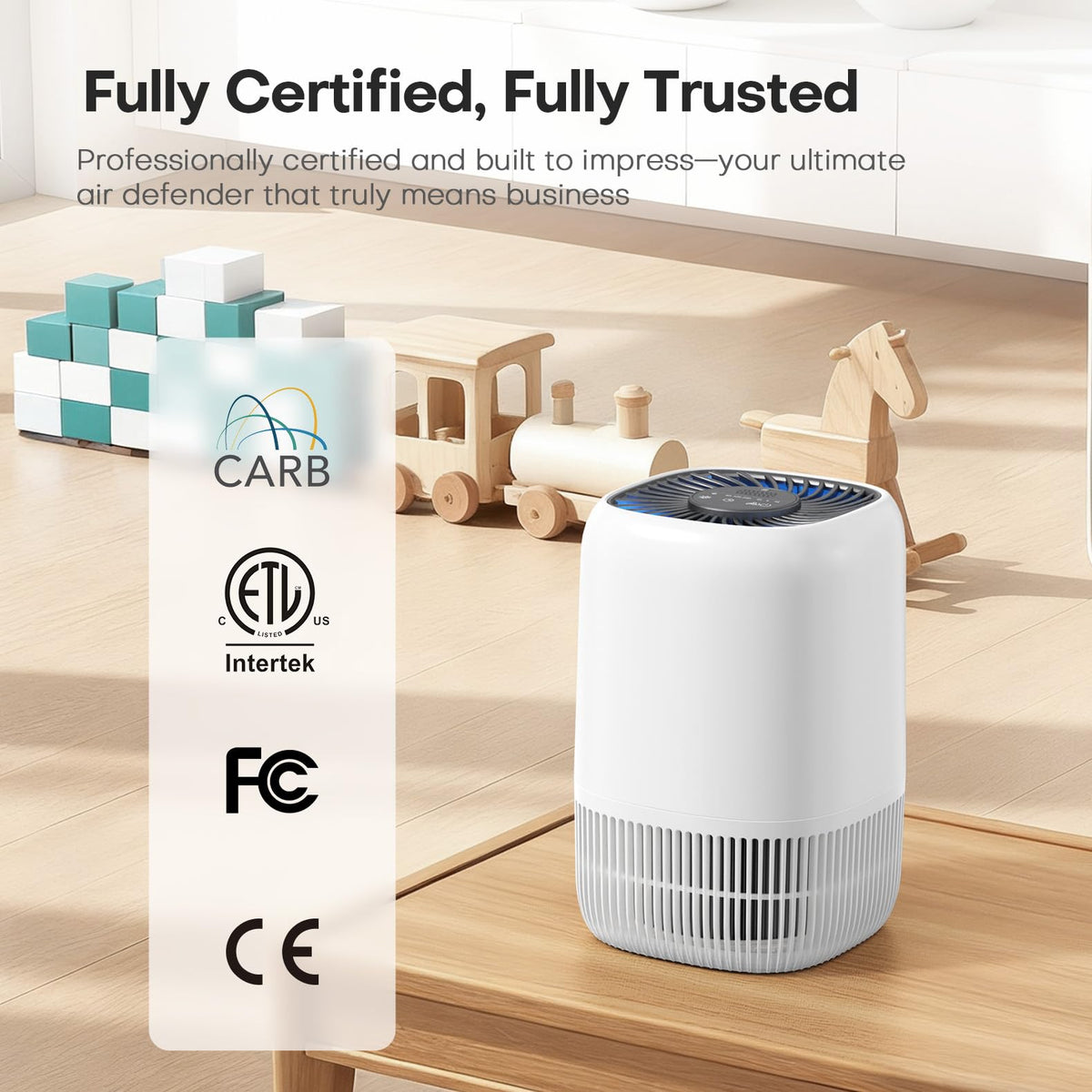 White High Efficiency Filter Air Purifier O42158
