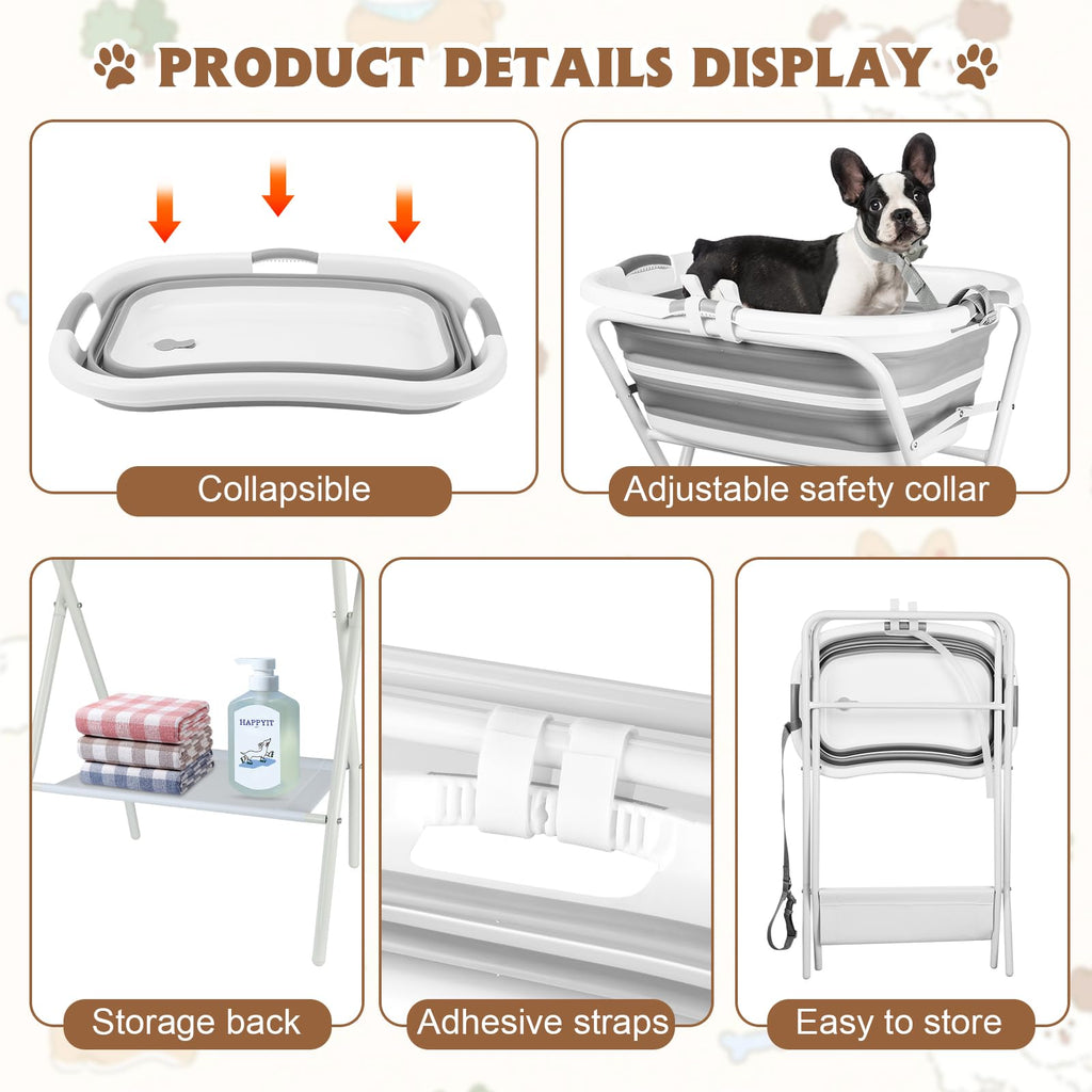 Elevated Dog Bathtub X8622