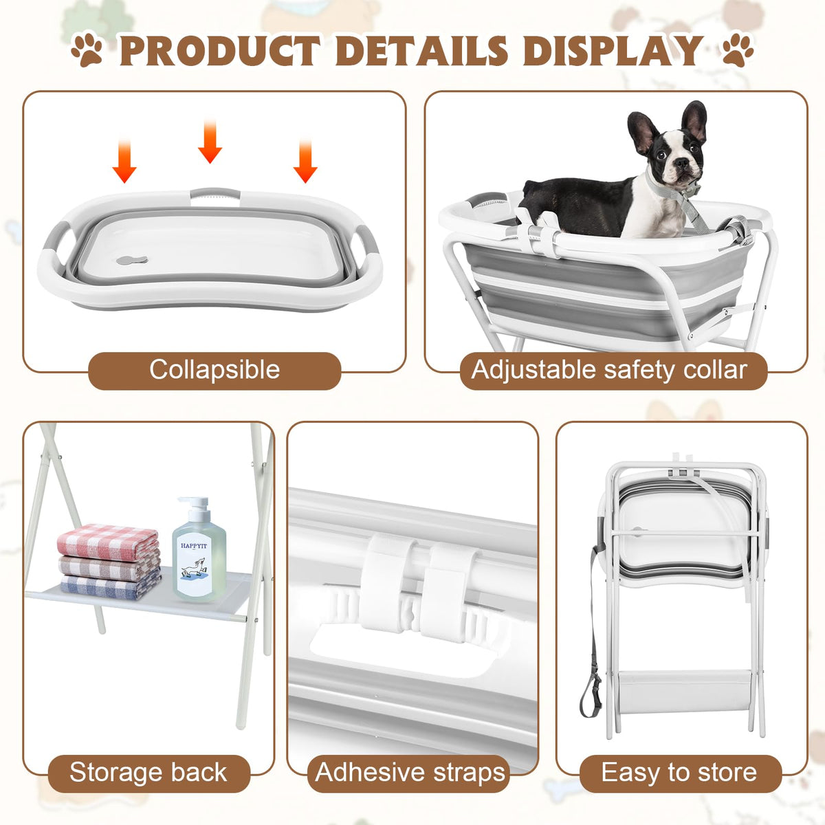 Elevated Dog Bathtub X8622